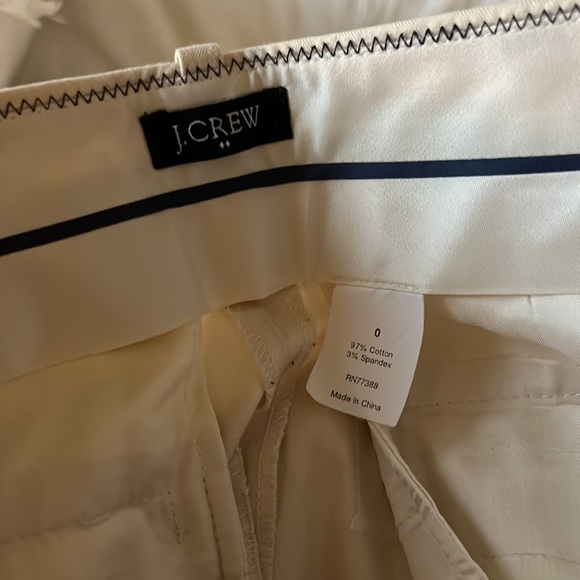 J.Crew cream colored straight leg pants - Picture 9 of 10